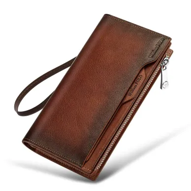 GENUINE LEATHER LUXURY LONG WALLET GB-WP1566