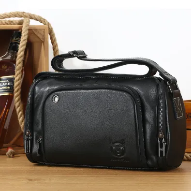  RETRO CASUAL CROSSBODY  HORIZONTAL STYLE MEN'S TRAVEL BAG GB-BC6047B