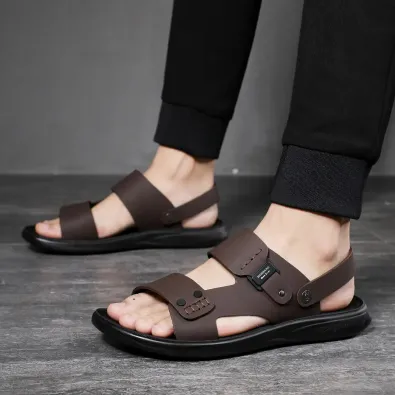 Outdoor Men’s Leather Sandal