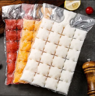 Transparent Disposable Ice Making Bags (2 Packet / 20 Pcs) 