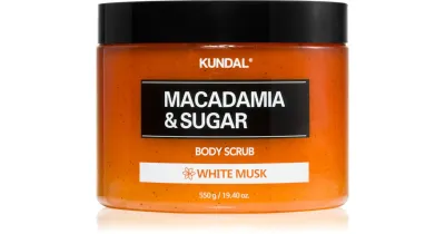 KUNDAL Macadamia & Sugar Body Scrub White Musk 550g	