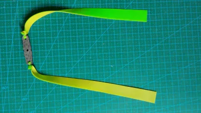 1 pis .120 mm power full green slingshot rubber