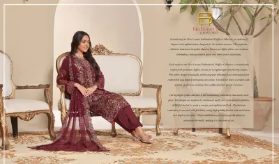 ZIVA Chiffon Luxury Embroidered Collection