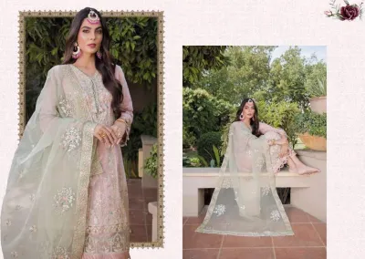 Pakistani Original LUXURY FANCY HEAVY Semi-stitched 