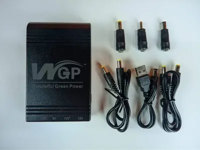 WGP Router & ONU UPS- Backup Up To 8 Hours (5V, 12V, 12V Output)