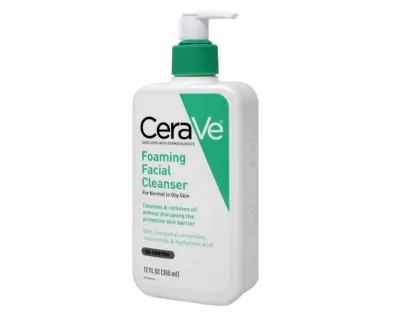 CeraVe Foaming Facial Cleanser for Normal to Oily Skin 237ml (USA)