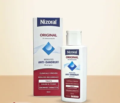 Nizoral 2% Ketoconazole Hair Care Anti-Dandruff Shampoo 50ml