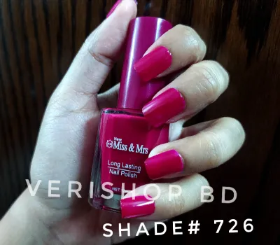  MISS & MRS NAIL POLISH (BIG SIZE)- SHADE -726