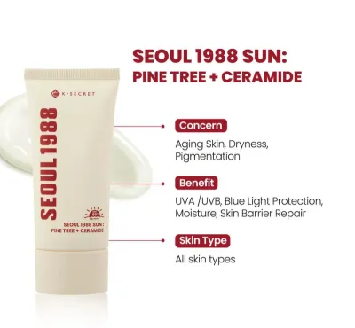 KSECRET SEOUL 1988 Sun : Pine Tree + Ceramide 50ml