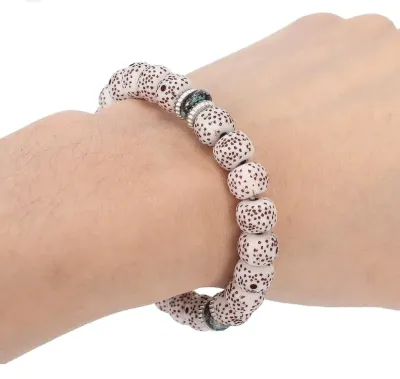 2 Pcs Acrylic Beads Bracelet Set