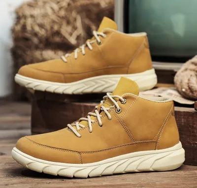 Breathable British Trend Genuine Leather Shoes