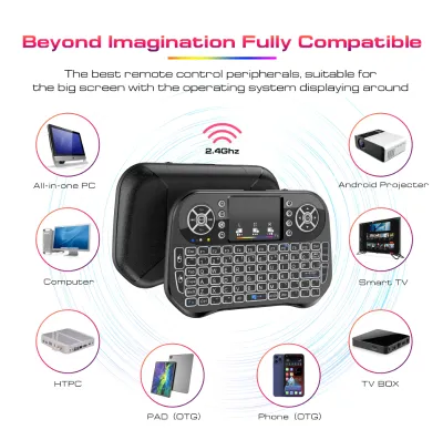 Mini Keyboard Rechargeable Smart Remote Wireless