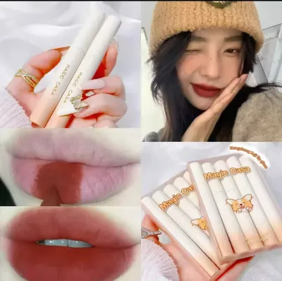Magic Casa 5 Pcs Matte Nude Pink Liquid Lipstick Set