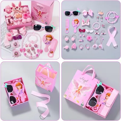 Barbie Girl  Hair Accessories Box (28 pcs) 
