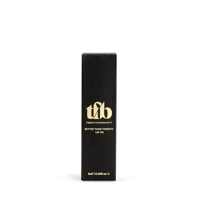 Trust Fund Beauty Better Than Therapy Lip Oil - Clear (3 ml)