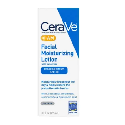 CeraVe AM Facial Moisturizing Lotion SPF 30 for Normal to Dry Skin (USA) 89ml