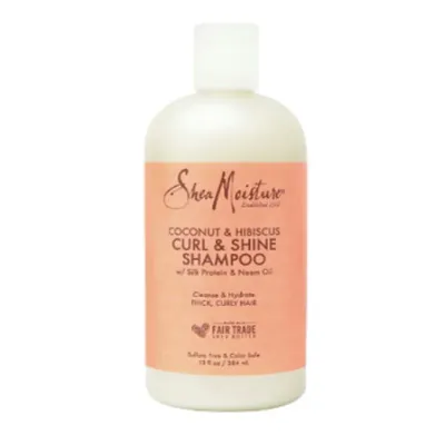 SheaMoisture  Coconut & Hibiscus Curl & Shine Shampoo (384ml)