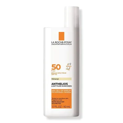La Roche-Posay Anthelios 50 Mineral Light Fluid Sunscreen SPF 50 (50ml)