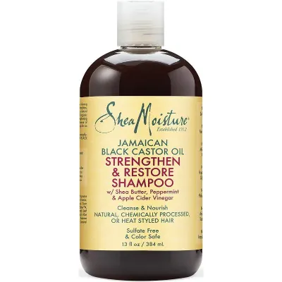 Shea Moisture Jamaican Black Castor Oil Strengthen & Restore Shampoo (384ml)