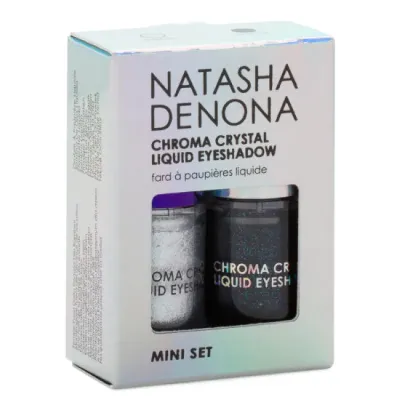 Natasha Denona Chroma Crystal Liquid Eyeshadow - Mini Set (Disco & Space)