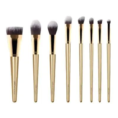 Luxie Glitter and Gold Brush Set