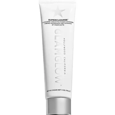 Glamglow SUPERCLEANSE Clearing Cream-to-Foam Cleanser (150g)