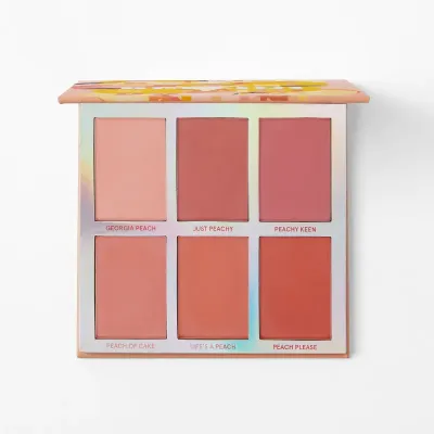 BH Cosmetics Weekend Vibes Bellini 6 Color Blush Palette 