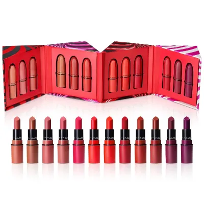 MAC The Ultimate Trick Mini Lipstick Set (12 pieces)