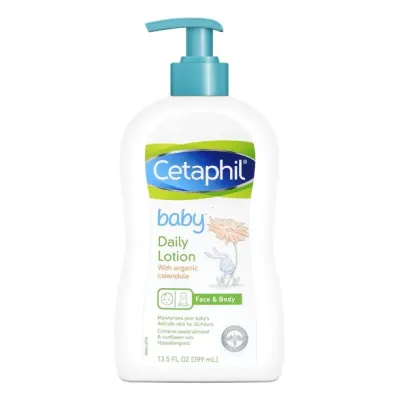 Cetaphil Baby Daily Lotion With Organic Calendula (399ml)