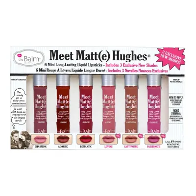 The Balm Meet  Matte Hughes Vol.3 (Mini Lipstick Set)
