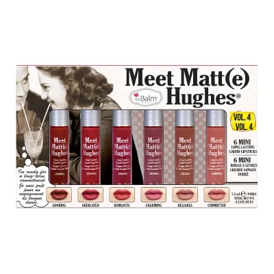 The Balm Meet Matte Hughes Vol.4 (Mini Lipstick Set)