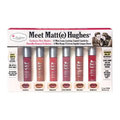The Balm Meet Matte Hughes Vol.2 (Mini Lipstick Set)