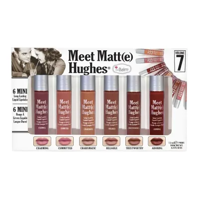 The Balm Meet Matte Hughes Vol.7 (Mini Lipstick Set)