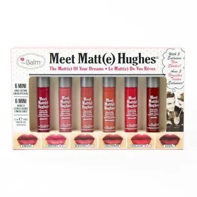 The Balm Meet Matte Hughes Vol.12 (Mini Lipstick Set)