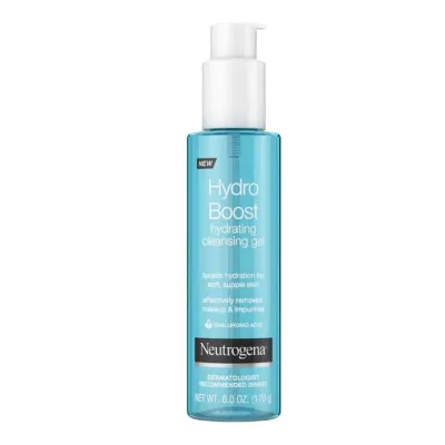 Neutrogena® Hydro Boost Cleansing Gel & Oil-Free Makeup Remover with Hyaluronic Acid (170g)