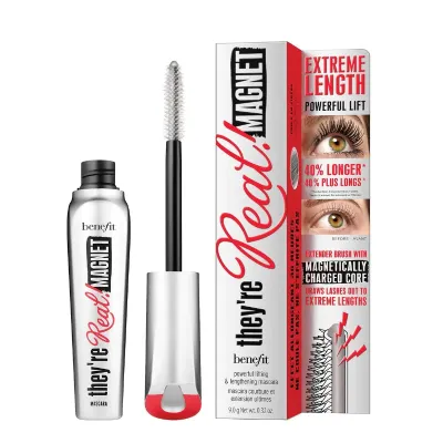 Benefit They're Real Magnet Extreme Lengthening Mascara (Super Charged Black)