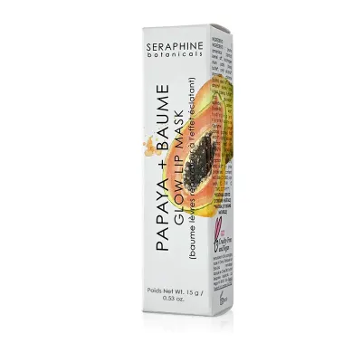 Seraphine Botanicals Papaya+Baume Lip Mask (15g)