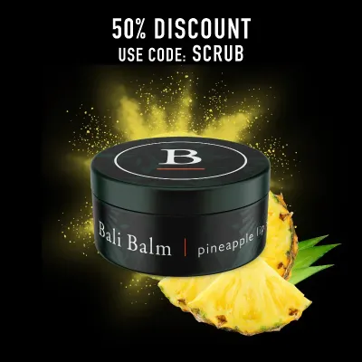 Bali Balm Pineapple Lip Scrub (15ml)