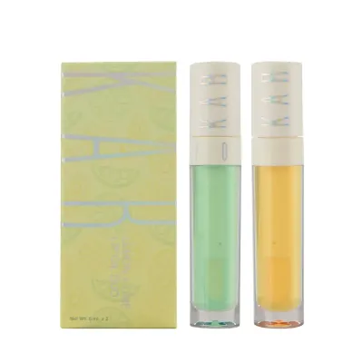 KAB Cosmetics Lemon + Lime Lip Oil Duo (6ml)