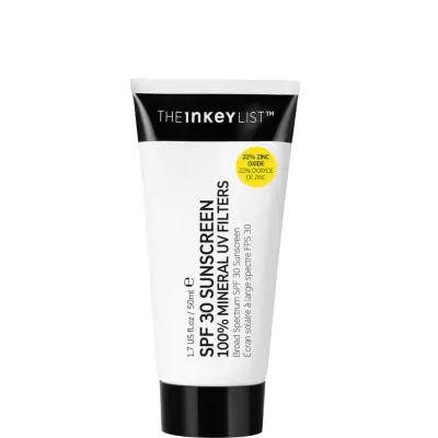 The Inkey List 100% Mineral UV Filters Sunscreen (50 ml)