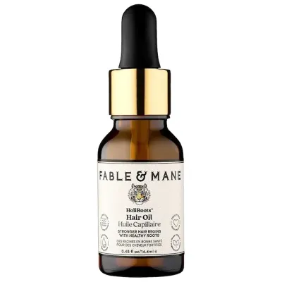Fable & Mane Mini Holiroots Pre-wash Hair Treatment oil (14.4ml)