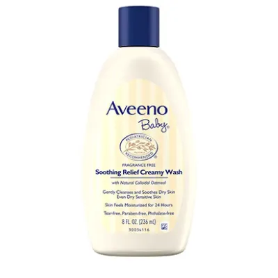 Aveeno Baby Soothing Relief Creamy Wash (236ml)