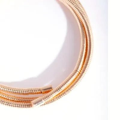 Lovisa Gold Skinny Mesh Coil Bracelet
