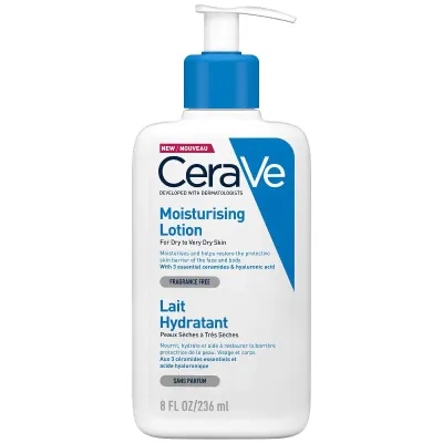 CeraVe Moisturizing Lotion for Dry to Very Dry Skin (236ml)