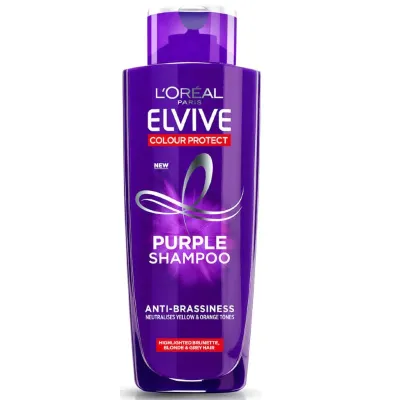 Loreal Elvive Colour Protect Anti Brassiness Purple Shampoo (200ml)