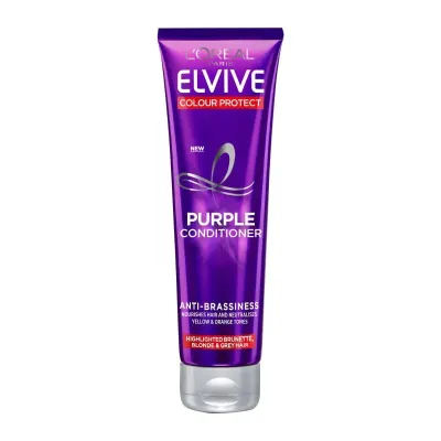 Loreal Elvive Colour Protect Anti Brassiness Purple Conditioner (150 ml)