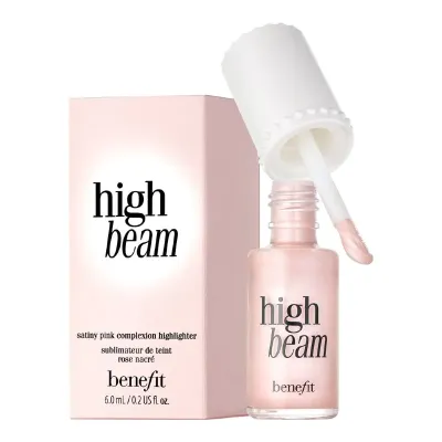 Benefit High Beam Satiny Pink Complexion Highlighter (6ml)