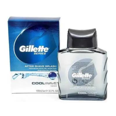 Gillette Series Cool Wave Mens Aftershave Splash