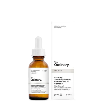 The Ordinary Ascorbyl Tetraisopalmitate Solution 20% in Vitamin F - (30ml)