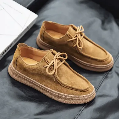 Nubuck Leather Casual Shoes